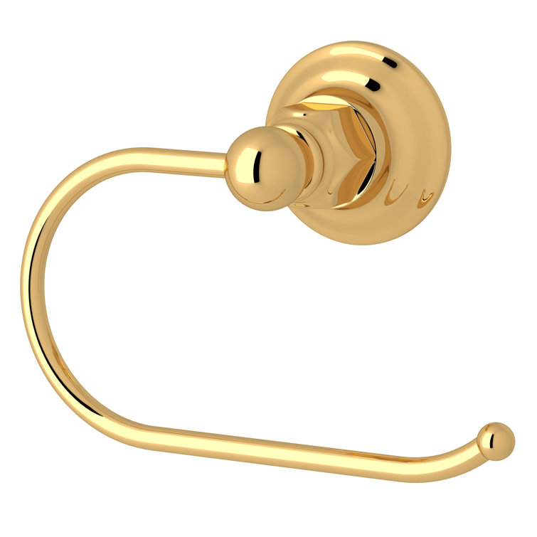 Polished Nickel Wall Mounted Toilet Paper Holder