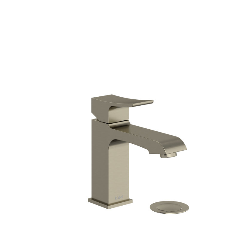 Zendo Brushed Nickel 1.5 GPM Single Hole Bathroom Faucet