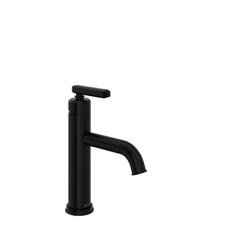Elegant Transitional Polished Nickel Single Hole Faucet
