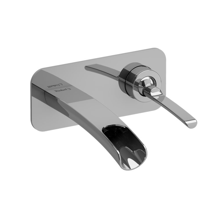 Salomé Chrome Waterfall Wall Mounted Bathroom Faucet