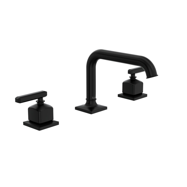 Elegant Transitional Polished Nickel 16" Widespread Bathroom Faucet