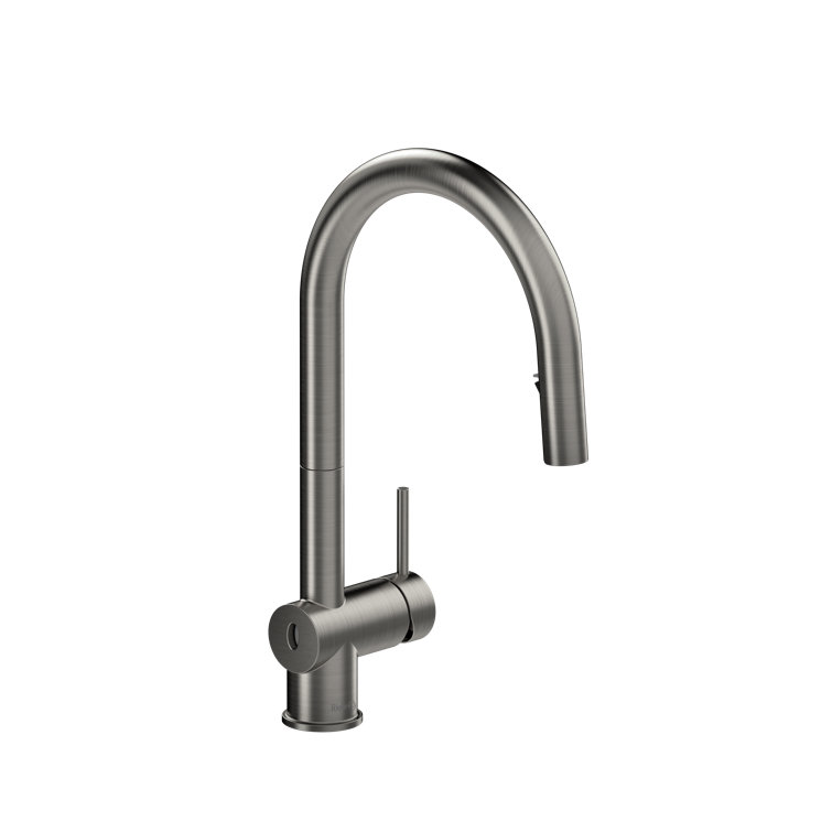 Stainless Steel Modern Pull-Down Kitchen Faucet with Spray