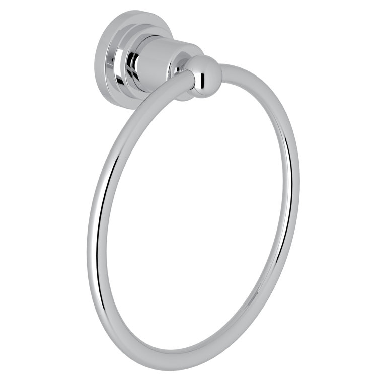 Polished Nickel Wall Mounted Classic Towel Ring