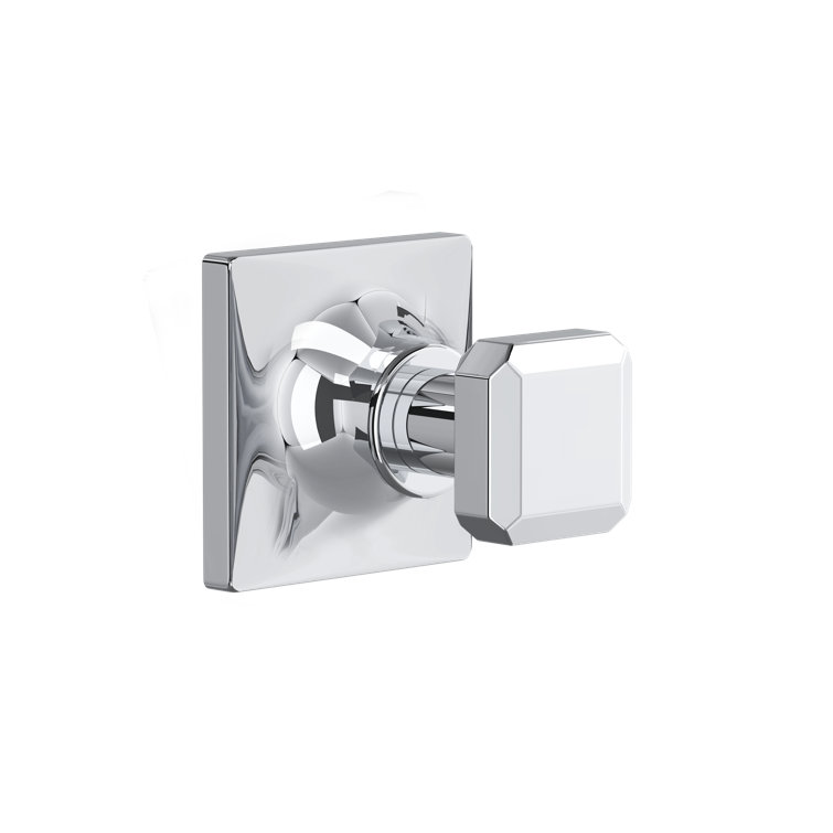 Polished Nickel Transitional Wall Mounted Robe Hook