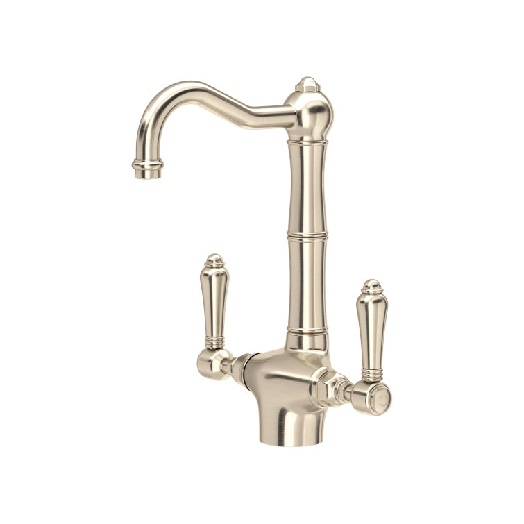 Acqui Belle Époque 11.5" Polished Nickel Brass Bar Faucet