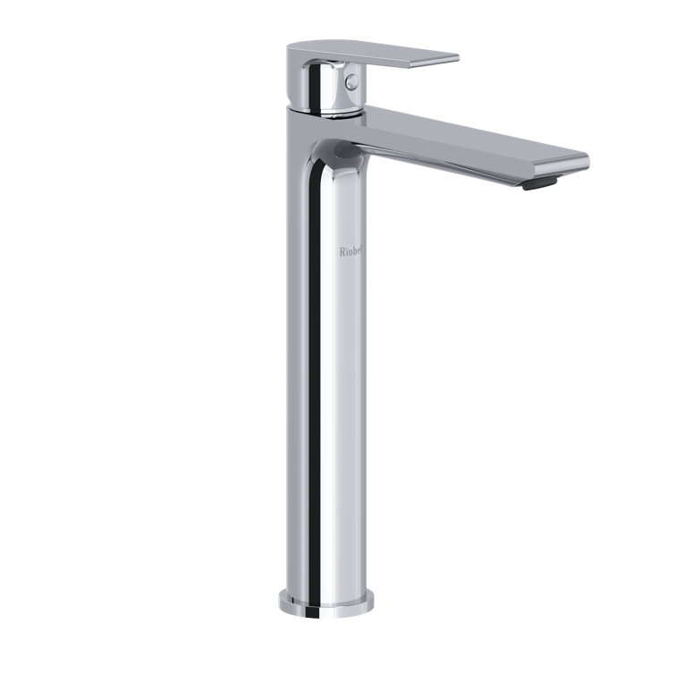 Fresk Modern Chrome Single Handle Tall Lavatory Faucet