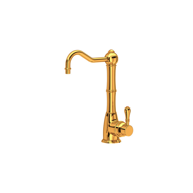 Polished Nickel Brass Traditional Kitchen Faucet