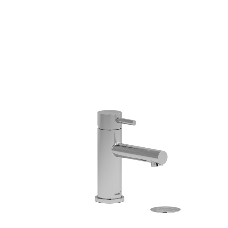 Sleek Chrome Single Lever Bathroom Faucet with Modern Aesthetics