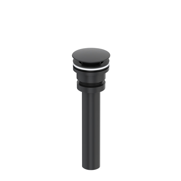 Matte Black Universal Open Drain Kit