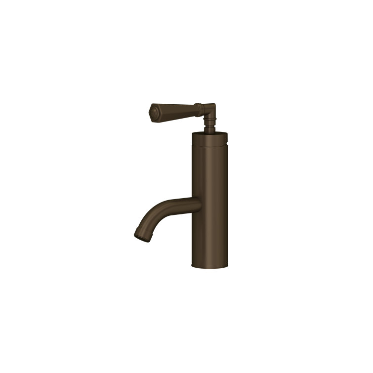 Tuscan Brass Single Handle Deck Mounted Lavatory Faucet
