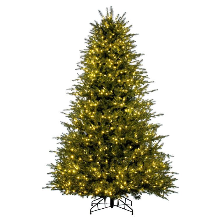 6.5' Pre-Lit White LED Fraser Fir Christmas Tree