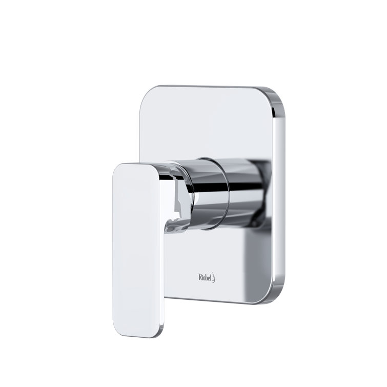 Equinox Chrome Wall-Mounted Pressure Balance Trim