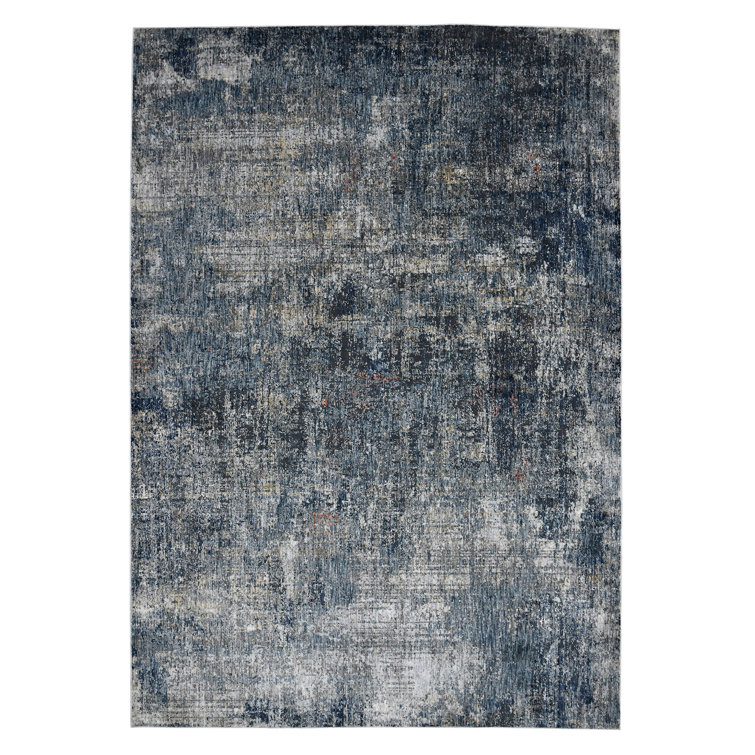Gray 10' x 14' Hand-knotted Oriental Synthetic Rug
