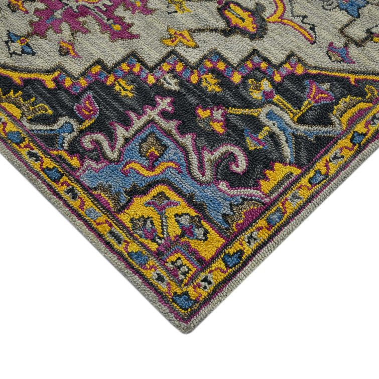 Sunrise Medley Hand-Tufted Wool Area Rug 5'3" x 7'6"