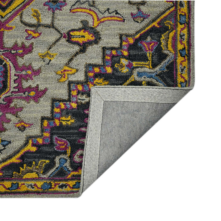 Sunrise Medley Hand-Tufted Wool Area Rug 5'3" x 7'6"