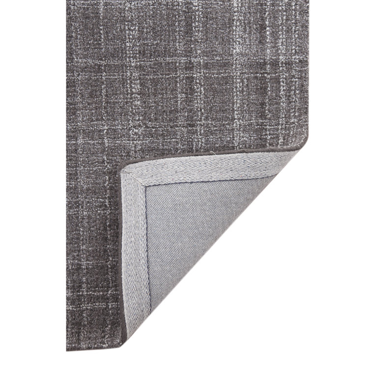 Graphite Hand-Tufted Wool Rectangular Area Rug