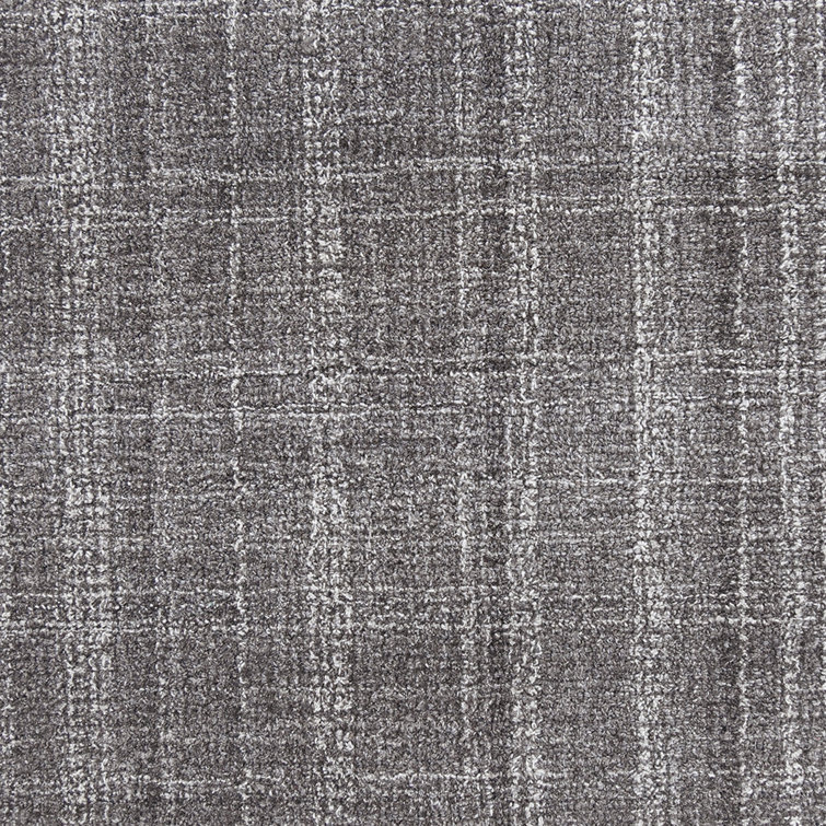 Graphite Hand-Tufted Wool Rectangular Area Rug