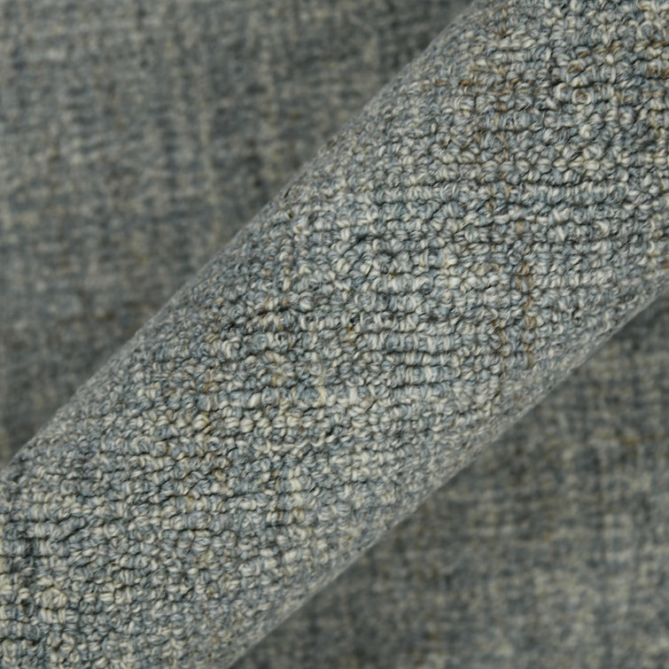 Hand-Tufted Elegance Wool Area Rug in Light Blue, 7'6" x 9'6"