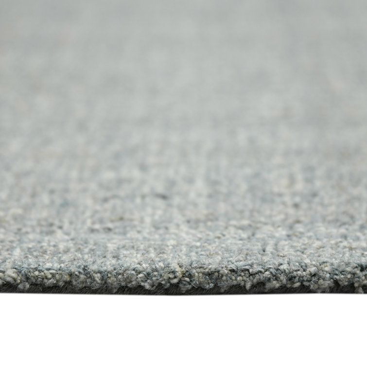 Hand-Tufted Elegance Wool Area Rug in Light Blue, 7'6" x 9'6"