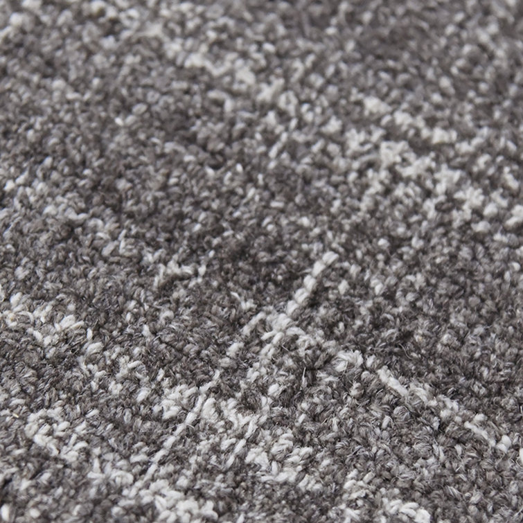 Graphite Hand-Tufted Wool Rectangular Area Rug