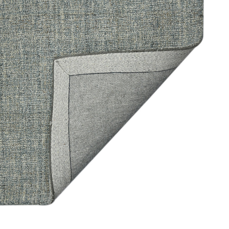 Hand-Tufted Elegance Wool Area Rug in Light Blue, 7'6" x 9'6"