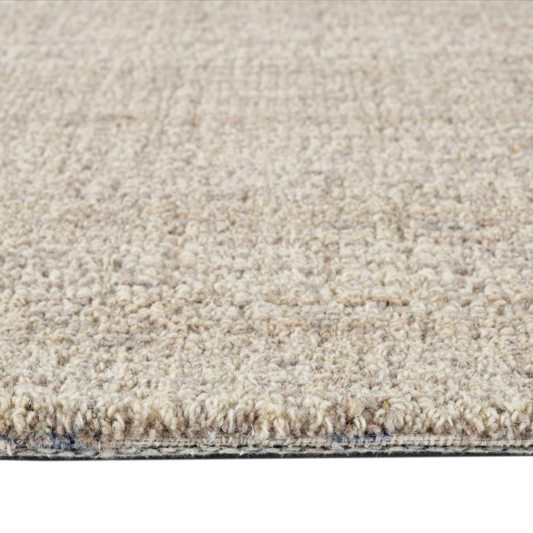 Champagne Hand-Tufted Wool Rectangular 2' x 3' Rug