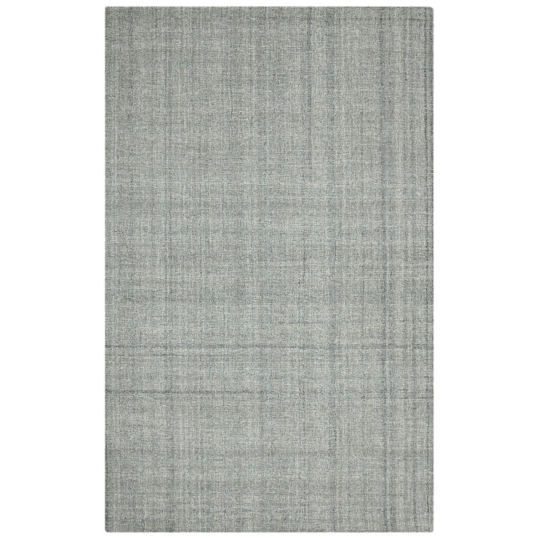 Hand-Tufted Elegance Wool Area Rug in Light Blue, 7'6" x 9'6"