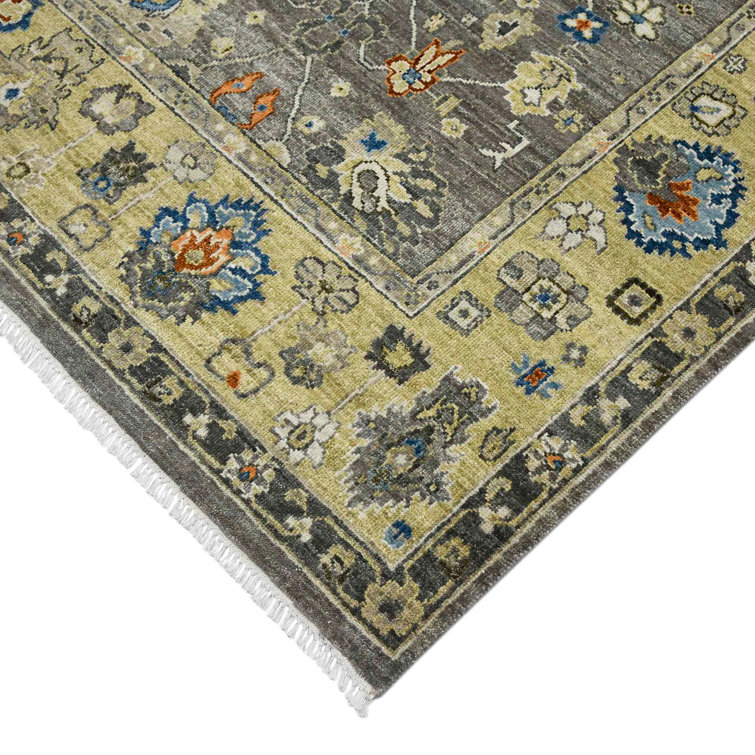 Hand-Knotted Classic Blue Wool Area Rug 2' x 3'