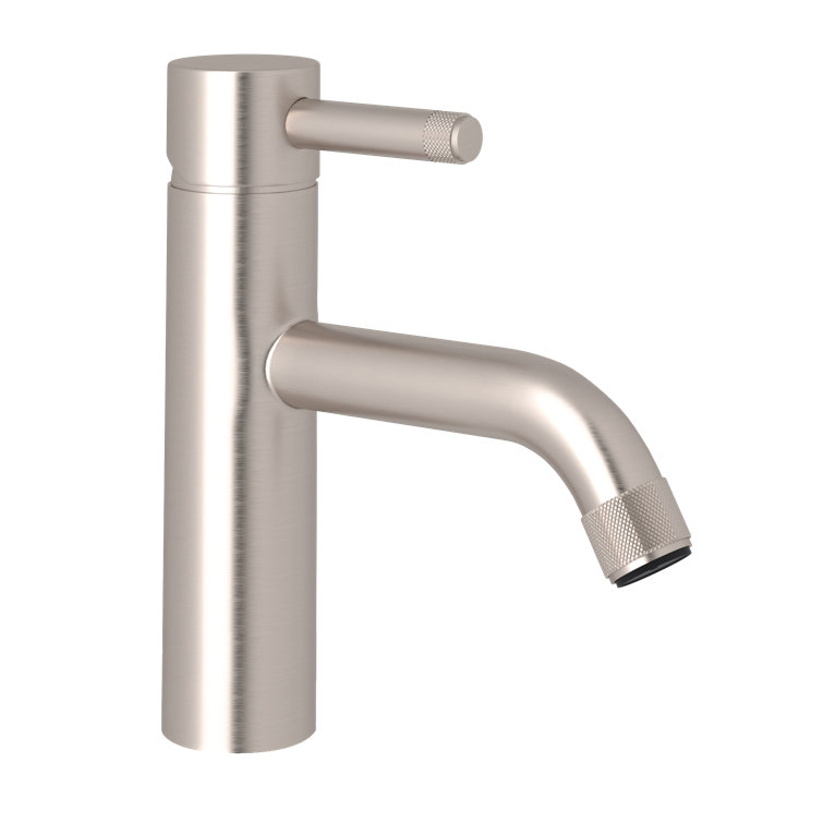 Polished Nickel Brass Single Hole Deck Mounted Faucet