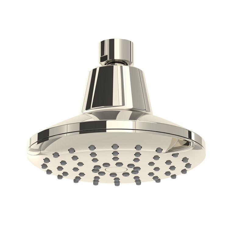 Polished Nickel 4.5" 3-Function Wall Mounted Showerhead