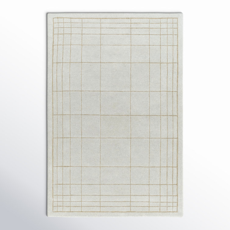 Mallory Gray Hand-Tufted Wool 8' x 10' Area Rug