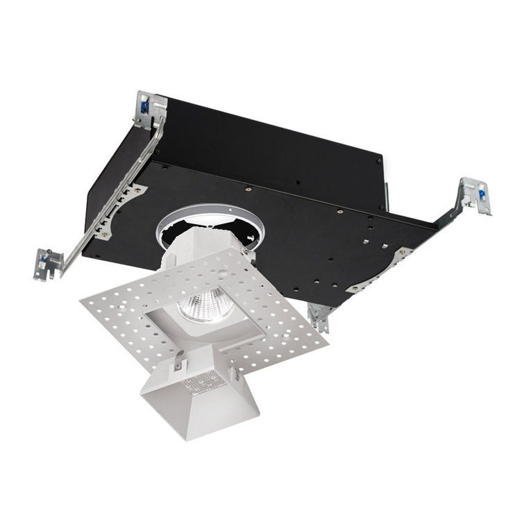 White Aluminum 3.5'' LED Recessed Lighting Kit with Color Temperature Control