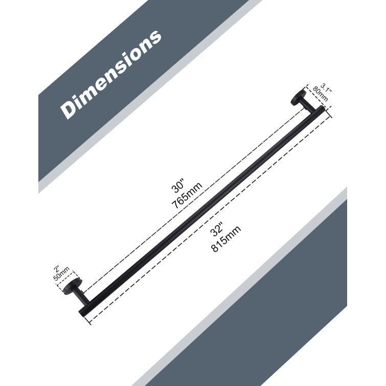 Wall Mounted Towel Bar SUS304 Bathroom Hardware