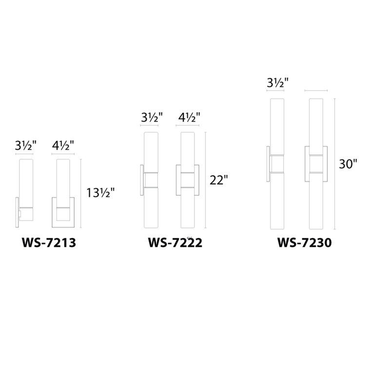 Elementum 22" Brushed Nickel Dimmable LED Vanity Light