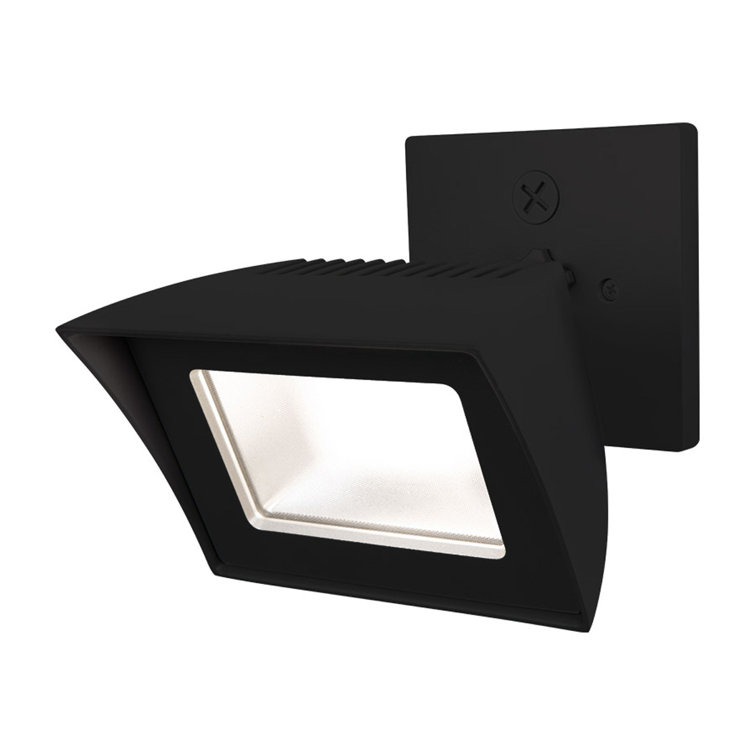 Architectural Black Aluminum LED Security Flood Light