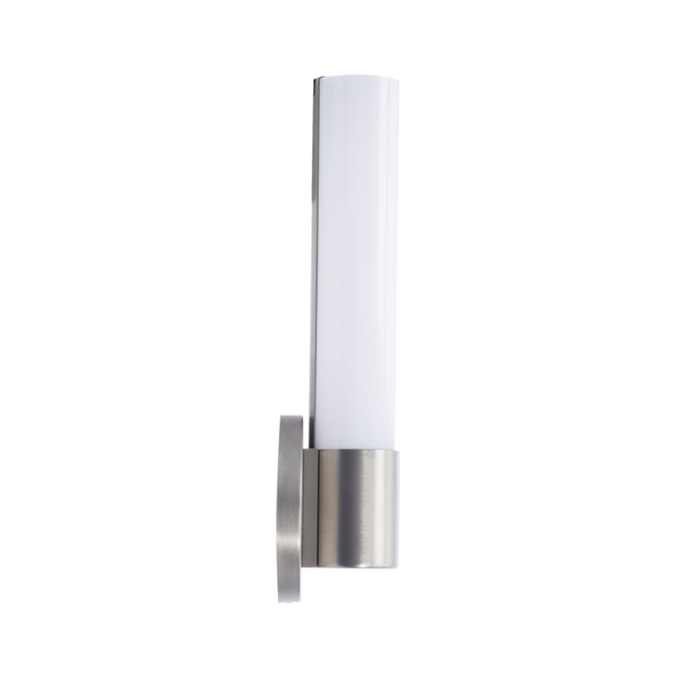 Turbo Cylinder LED Vanity Wall Sconce in Brushed Nickel