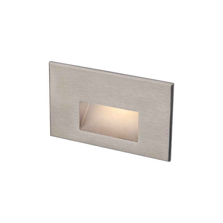 Sleek Stainless Steel Dimmable LED Step and Wall Light