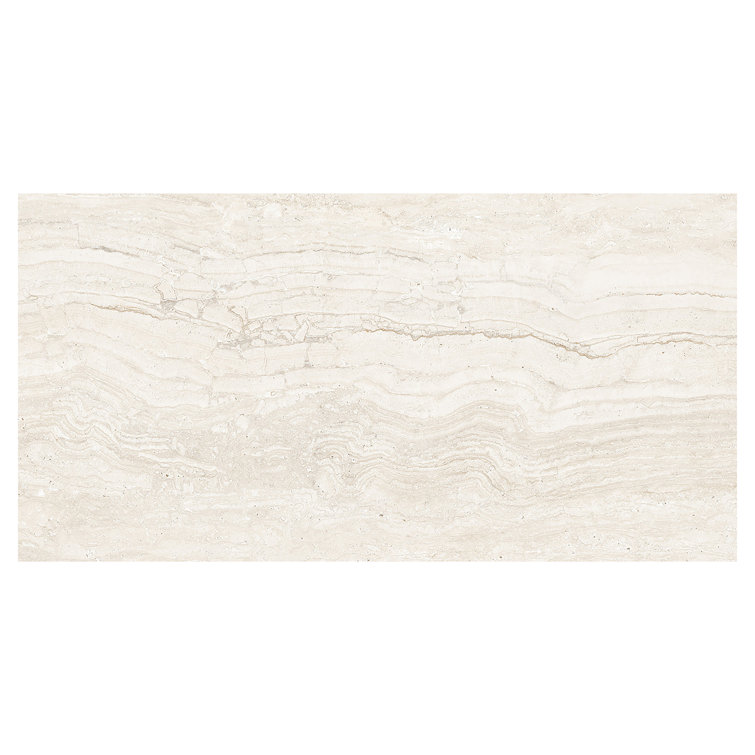 Ivory Matte Porcelain 12" x 24" Rectified Tile