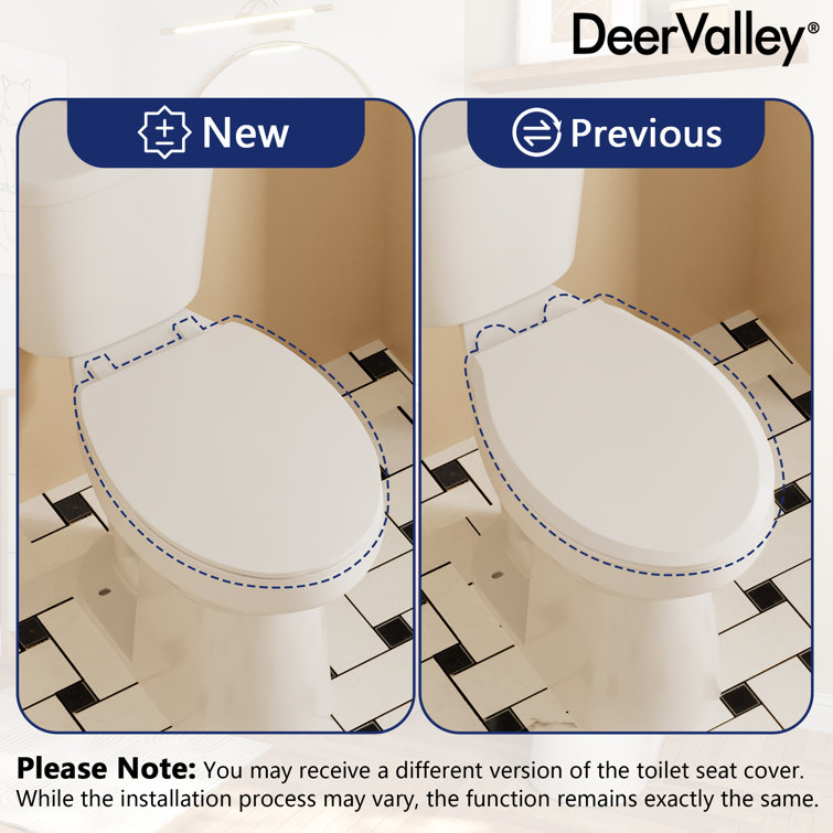 21'' White Ceramic Dual-Flush Elongated Two-Piece Toilet with Seat
