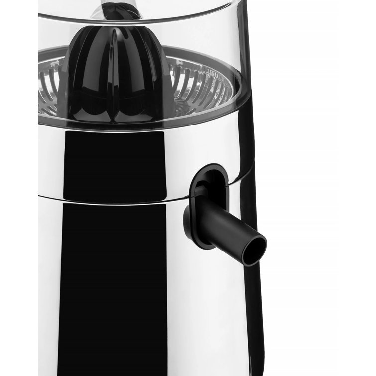 Toru Stainless Steel and Black Electric Citrus Juicer