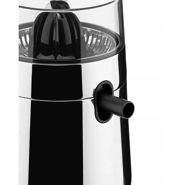 Toru Stainless Steel and Black Electric Citrus Juicer