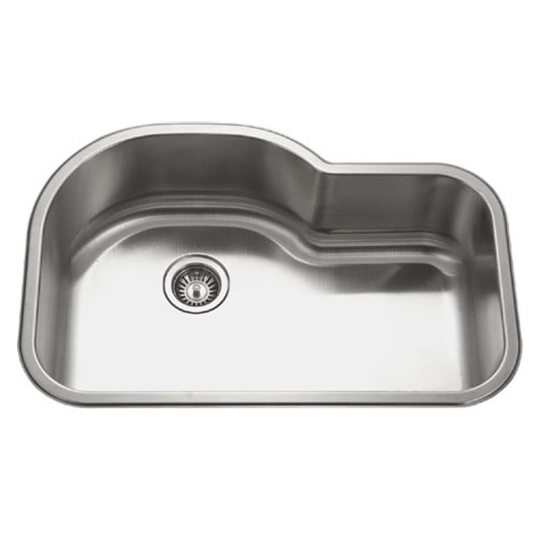 Medallion Stainless Steel Undermount Single Bowl Kitchen Sink