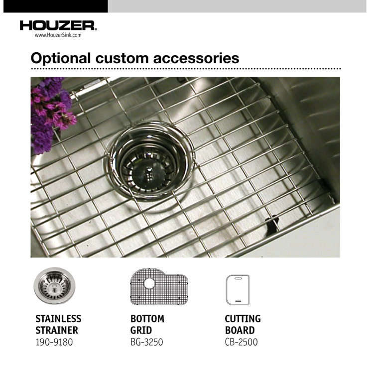 Medallion Stainless Steel Undermount Single Bowl Kitchen Sink