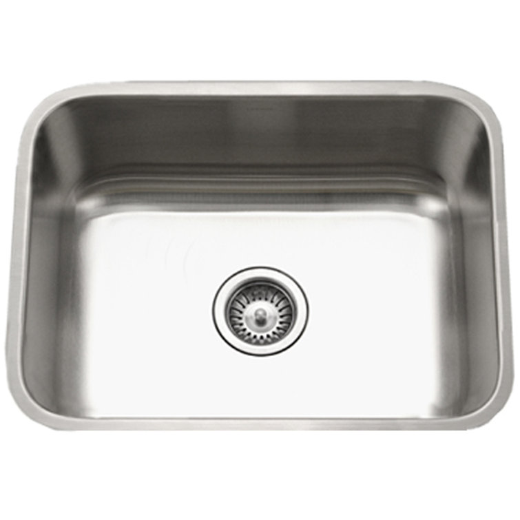 Eston 19" Stainless Steel Undermount Single Bowl Kitchen Sink