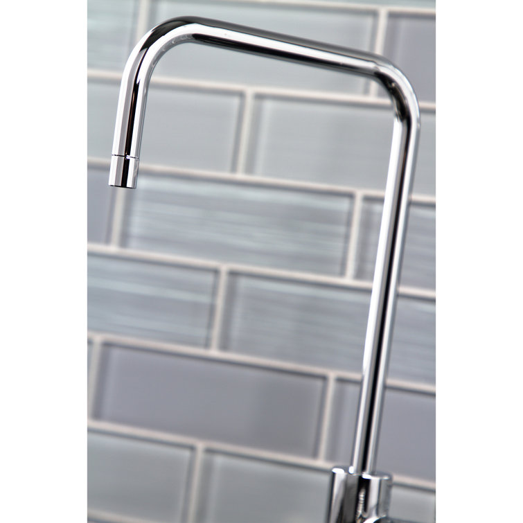 Polished Chrome Single-Handle Water Filtration Faucet