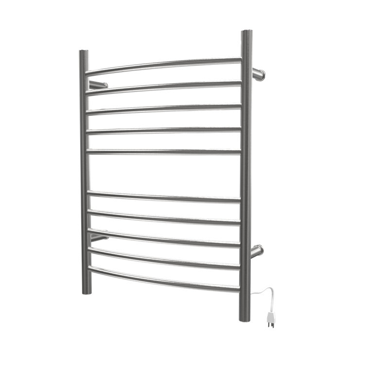 Polished Nickel Wall Mounted Stainless Steel Towel Warmer