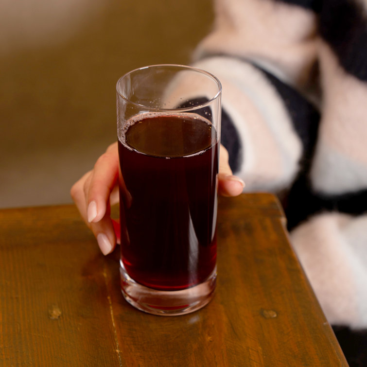 Luigi Bormioli Classico Clear Tall Beverage Glass Set of 4