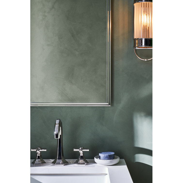 Vintage Brass Rectangular Bathroom Vanity Mirror