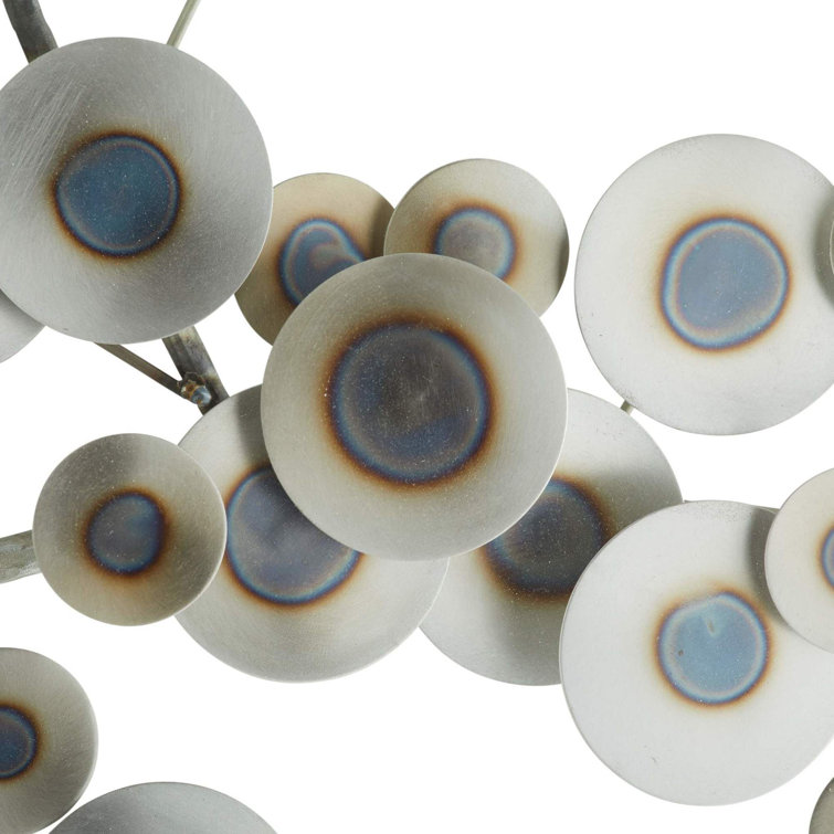 Rizzo Handmade Iron Disc Wall Sculpture