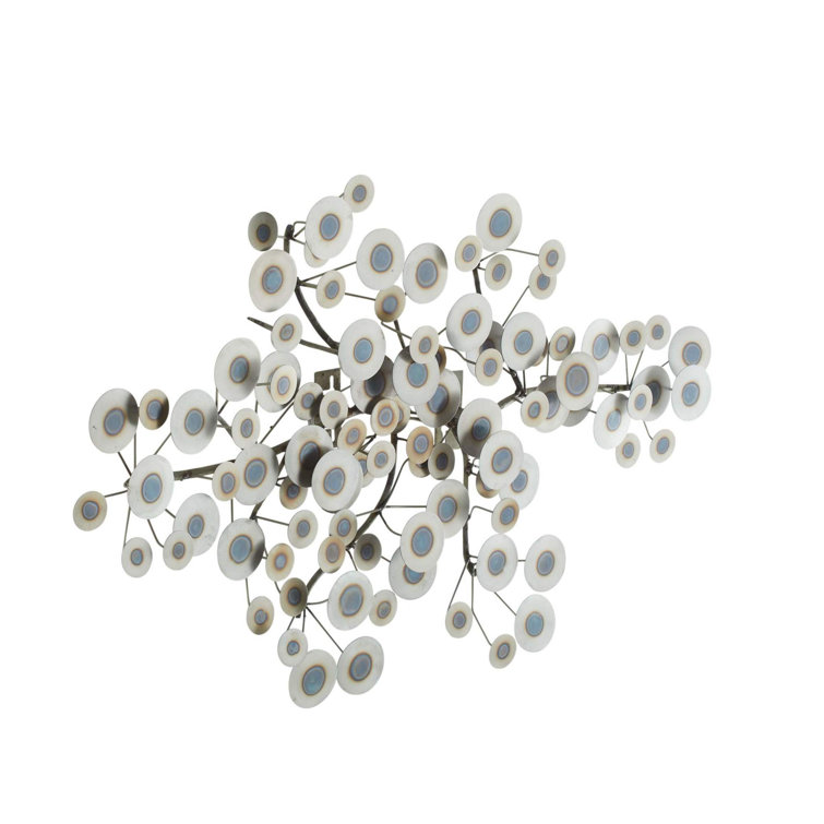 Rizzo Handmade Iron Disc Wall Sculpture